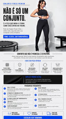 Conjunto Fitness Zero Transparência