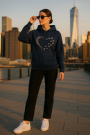 Moletom Feminina Com Capuz Flanelado