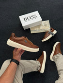 Tênis Sport Chic Boss 100% Couro Legitimo