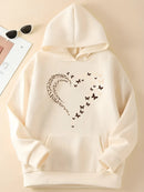 Moletom Feminina Com Capuz Flanelado