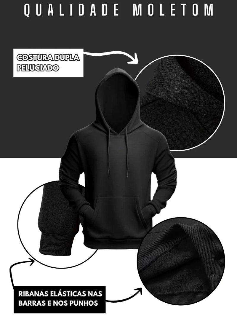 Moletom Feminina Com Capuz Flanelado