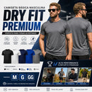 Camisetas Masculina Dry Fit Premium