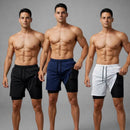 Kit 3 Bermudas Masculinas 2 em 1 Treino