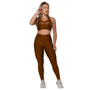 Conjunto Fitness Academia Top e Legging