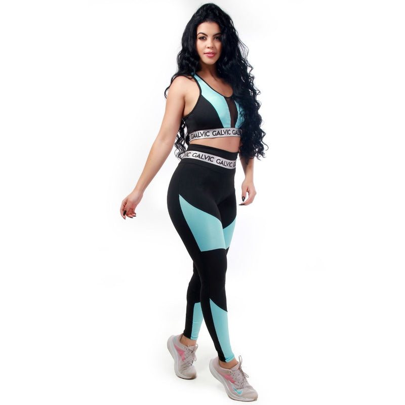 Conjunto Calça Legging Detalhe + Top Elástico 🔥