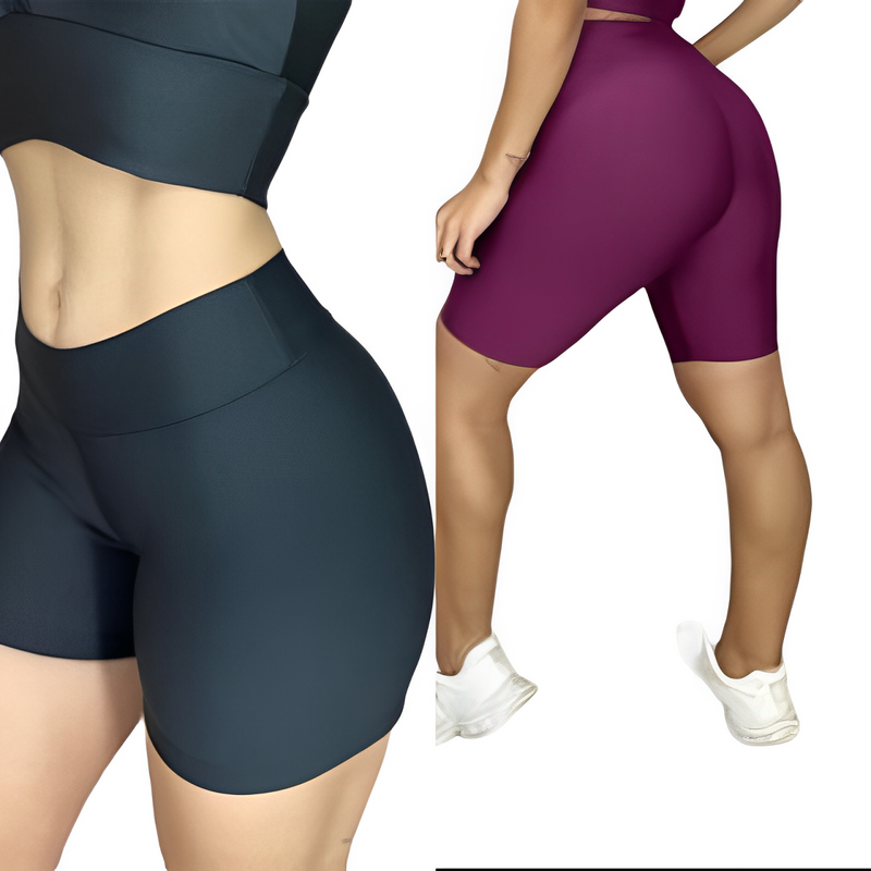 Compre 1 Leve 2 Shorts zero transparência Fitness