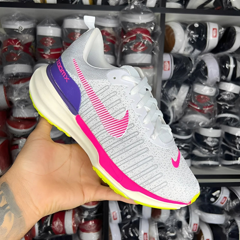 ZoomX Branco/Rosa ( Lançamento)