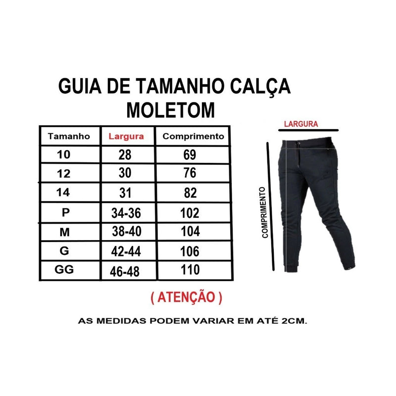 Conjunto Moletom Quente🔥