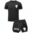 Conjunto Dry Fit + Short 2 Em 1 Compressão