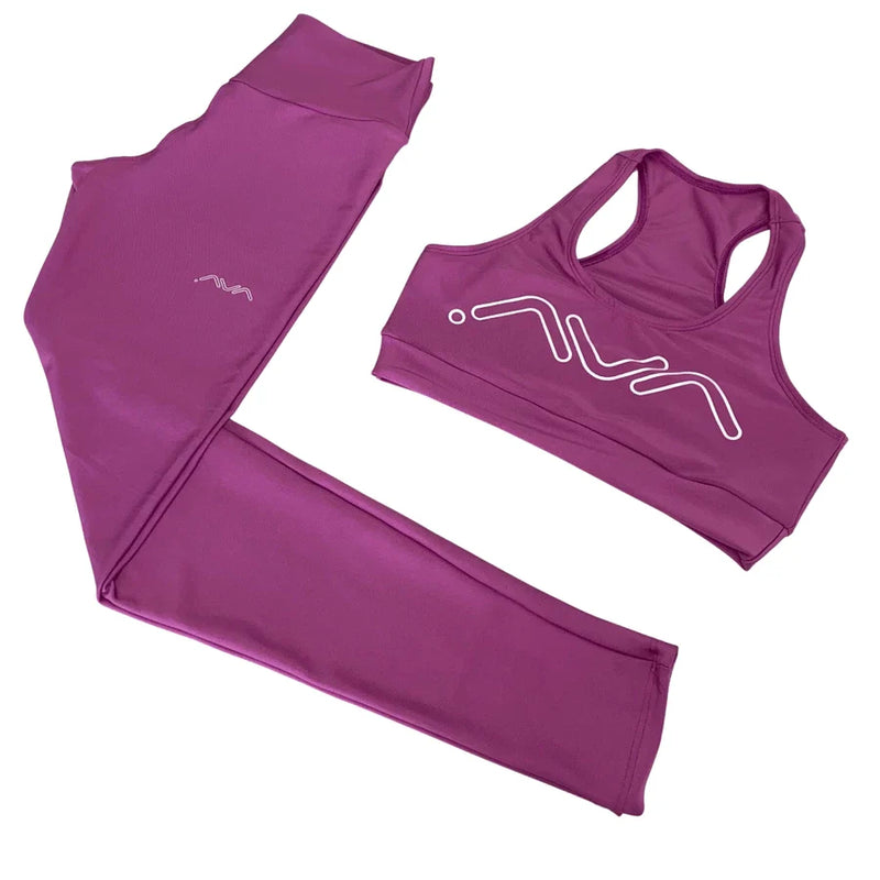 Conjunto Fitness Academia Top e Legging