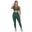 Conjunto Fitness Academia Top e Legging
