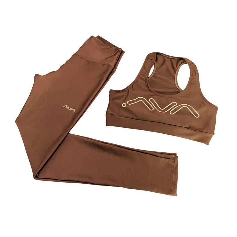 Conjunto Fitness Academia Top e Legging